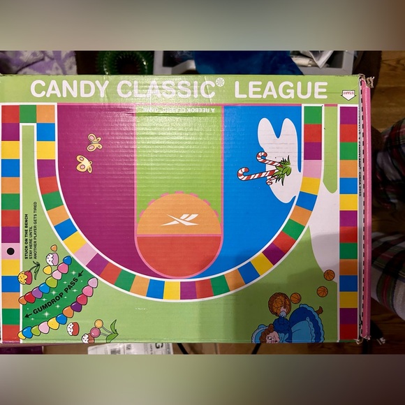 Allen Iverson Reebok Hasbro x Question Mid Candy Land Size  men’s 8 women’s 9.5 - Picture 8 of 9